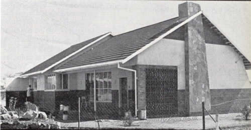 Privately owned and built African housing in Bulawayo
