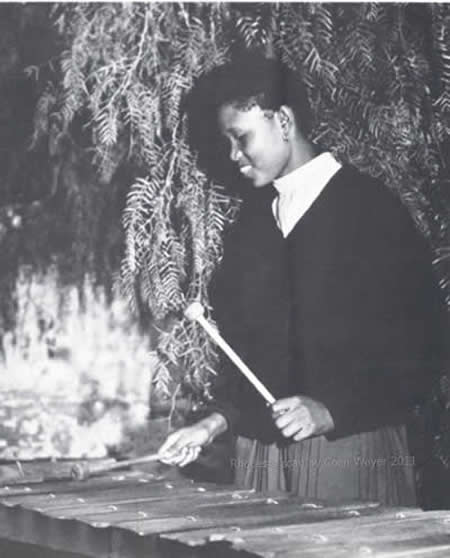 Student at the Kwanongoma College of Music